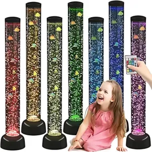 3.3ft  Bubble Tube Floor Lamp