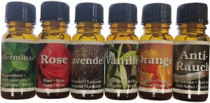 Aromas Scents for the Aroma Diffuser Pack 6