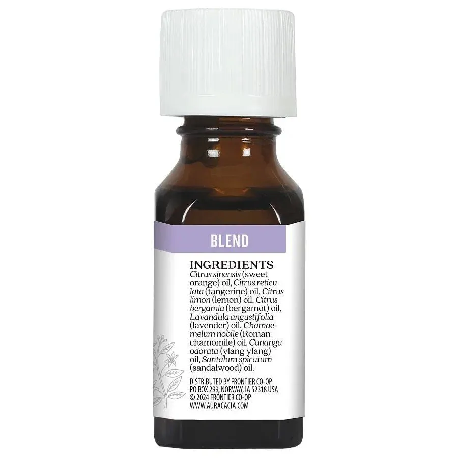 Aura Cacia Relaxing Essential Oil Blend 0.5 oz Oil