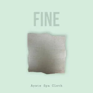 Ayate Spa Cloth - Fine Texture - 12 x 12"