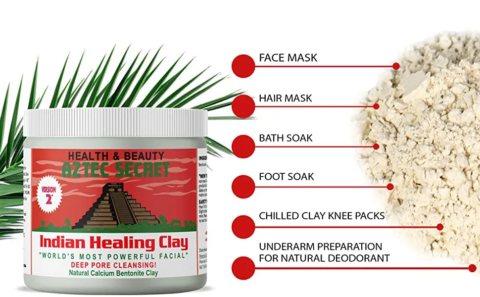 Aztec Secret Indian Healing Clay Mask