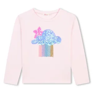 Baby Pink Long Sleeve Cloud Tee