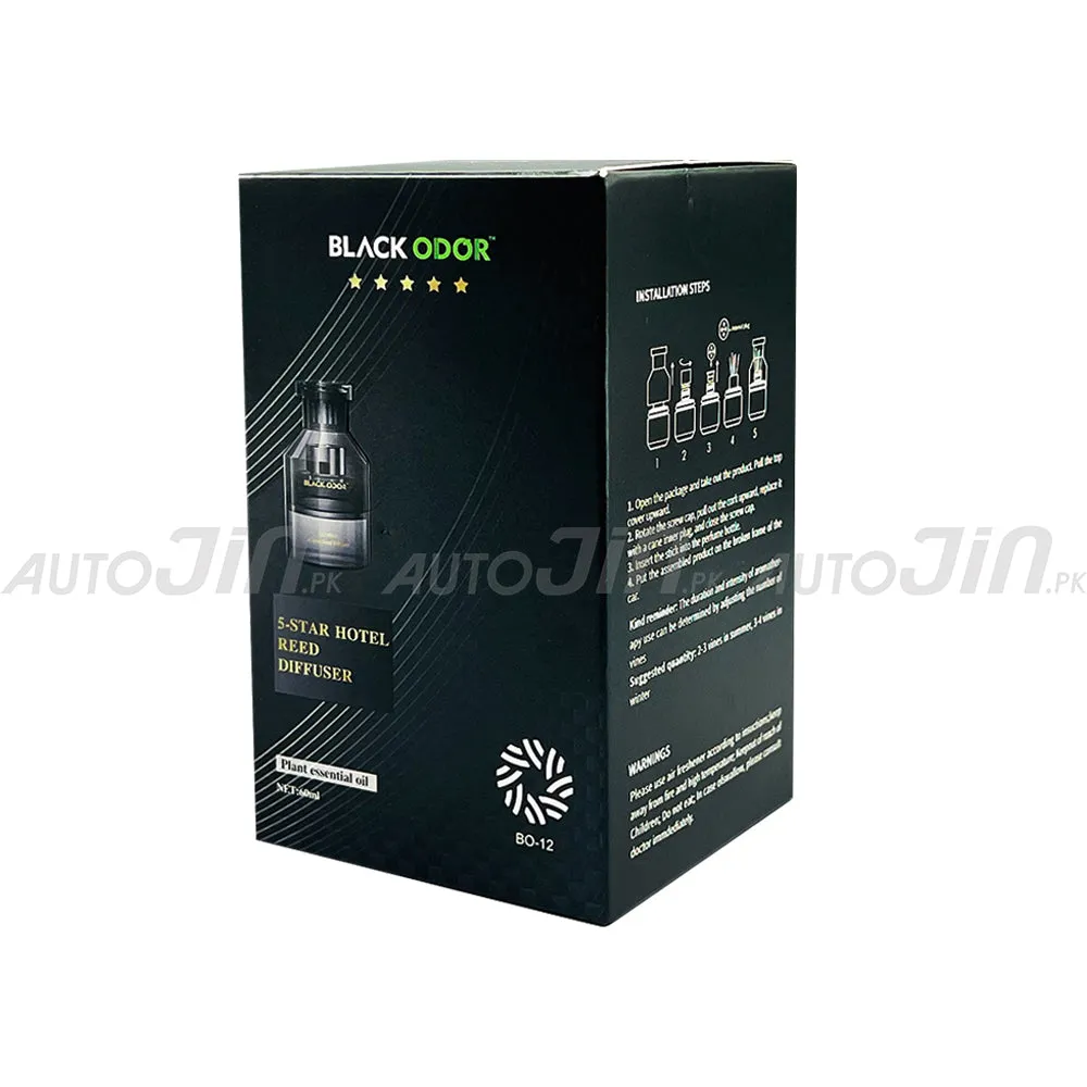 Black Odor 5-Star Hotel Reed Diffuser - Cologne - 60ml