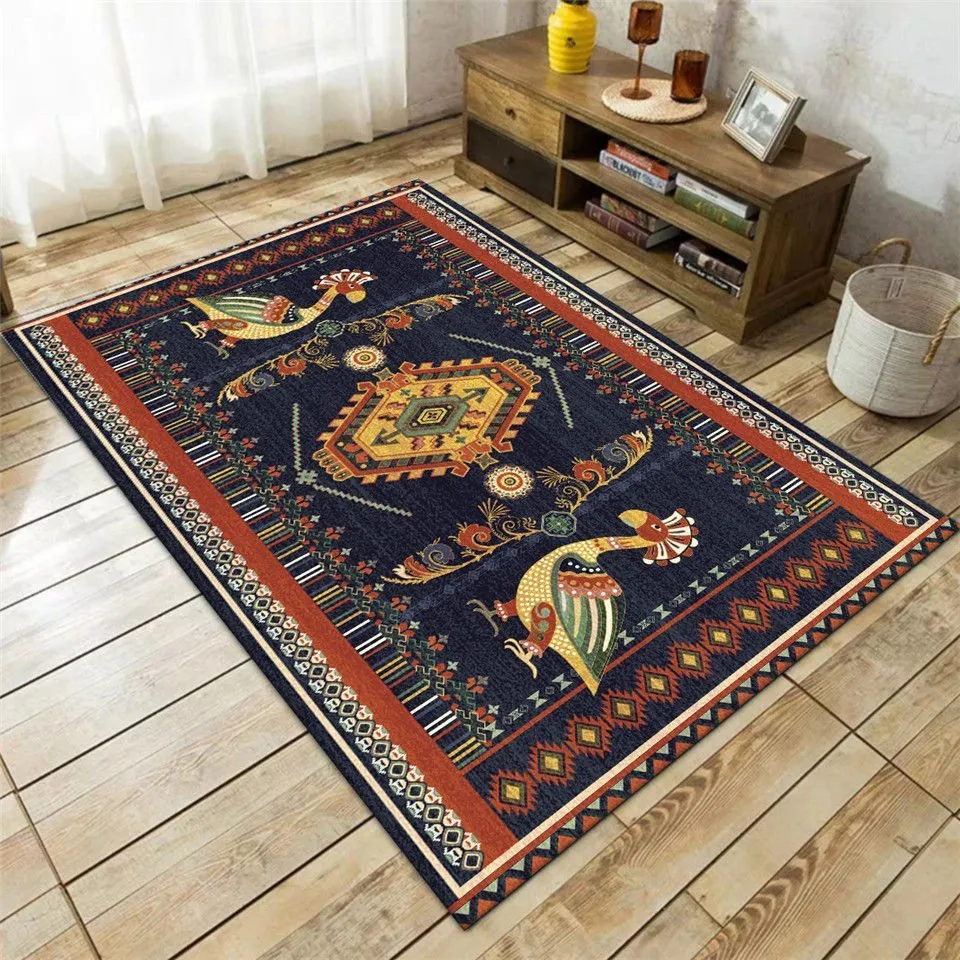 Bohemian Rectangle Living Room Rug