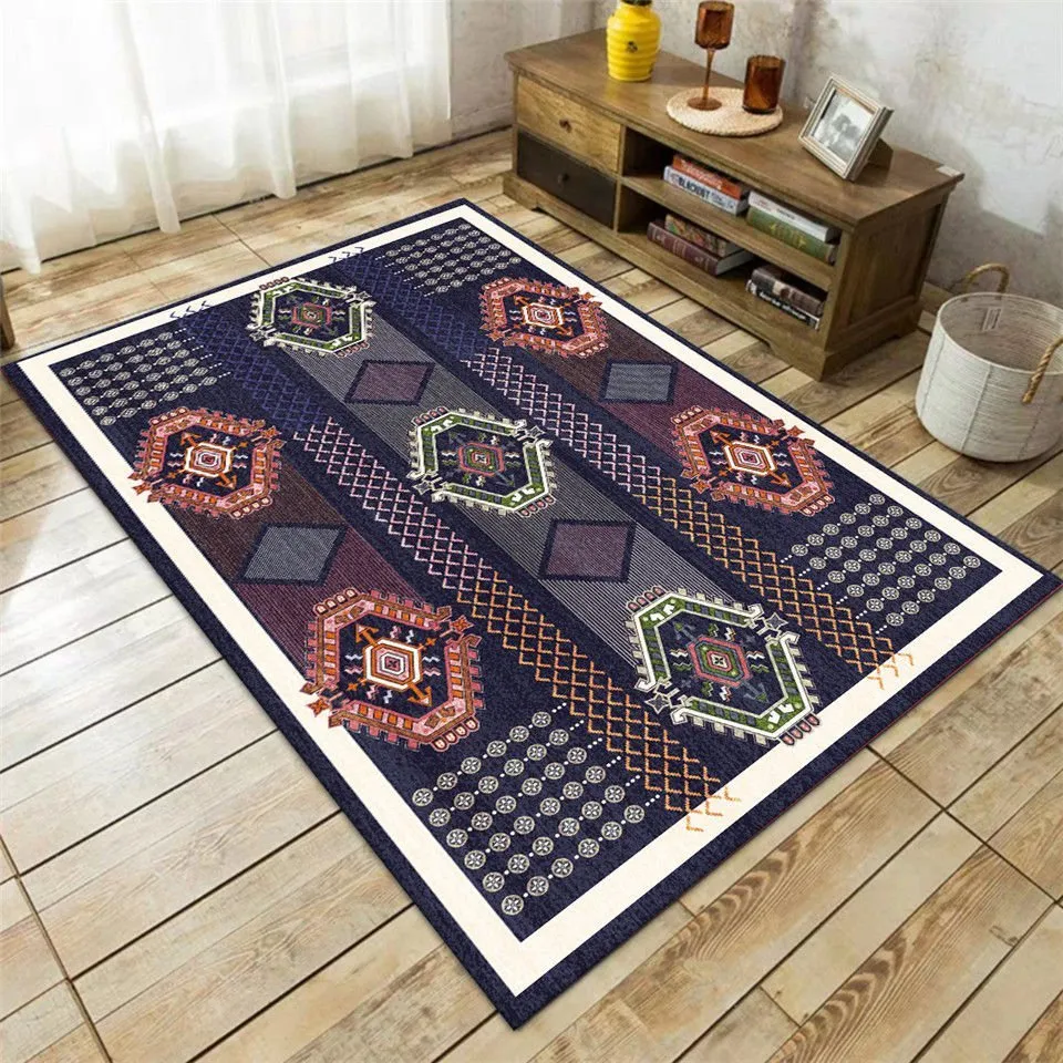 Bohemian Rectangle Living Room Rug