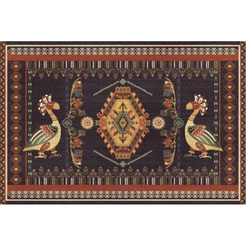 Bohemian Rectangle Living Room Rug