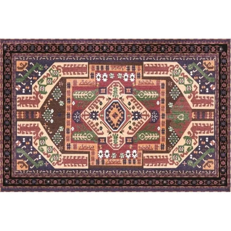 Bohemian Rectangle Living Room Rug