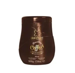 Brazilian Coffee Moisturizing Anti Aging Hair Treatment Mask 500g - Clorofitum