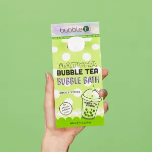 Bubble T Bubble Tea Matcha Bubble Bath (480ml)