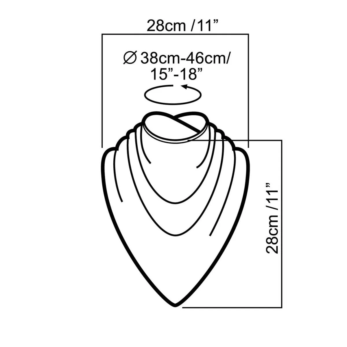 Care Designs Neckerchief Style Dribble Bib