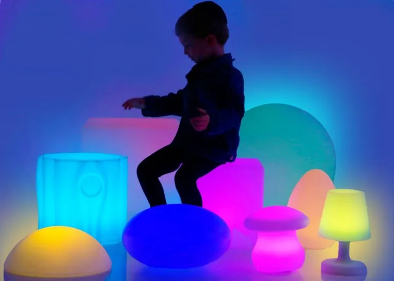 Colour Changing Mood Cube Stool