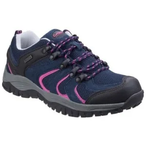 Cotswold Womens Walking Shoe Stowell Low Blue