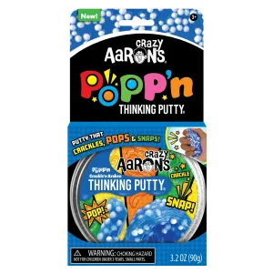 Crazy Aaron's Popp'n Thinking Putty - Crackle'n Kraken