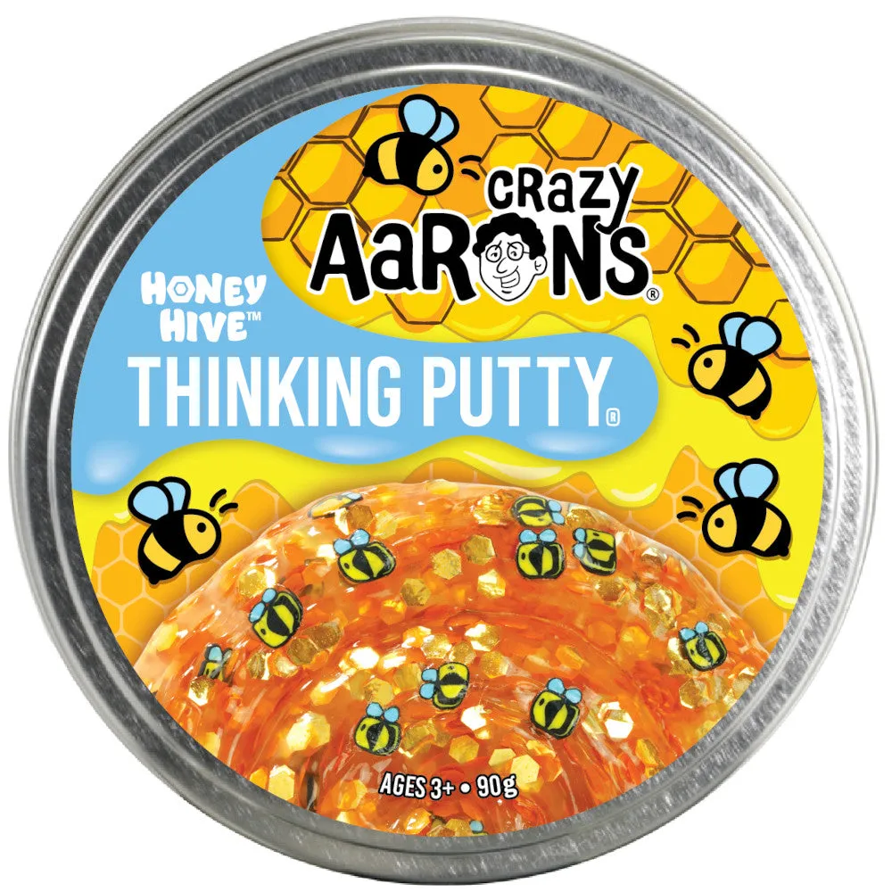 Crazy Aaron's Putty 4 Inch Trendsetters Honey Hive