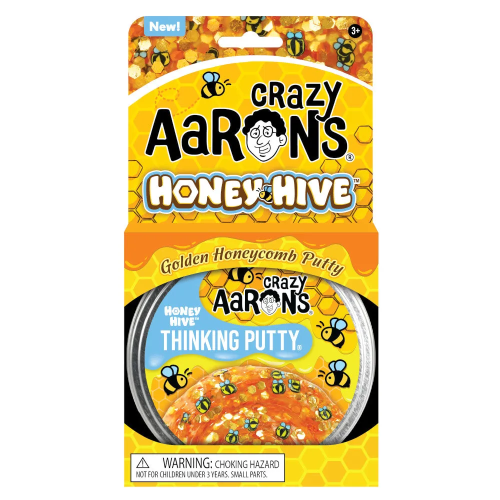 Crazy Aaron's Putty 4 Inch Trendsetters Honey Hive