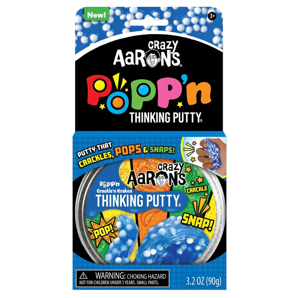 Crazy Aaron's® Thinking Putty® Popp'n - Crackle'n Kracken