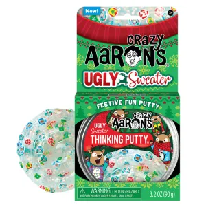 Crazy Aaron's Ugly Sweater Thinking Putty