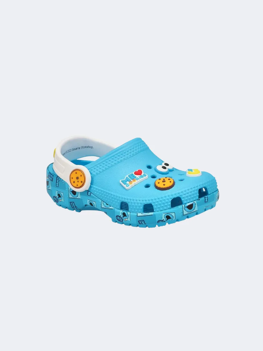 Crocs Sesame Workshop Classic Clog Infant-Boys Lifestyle Slippers Blue/White