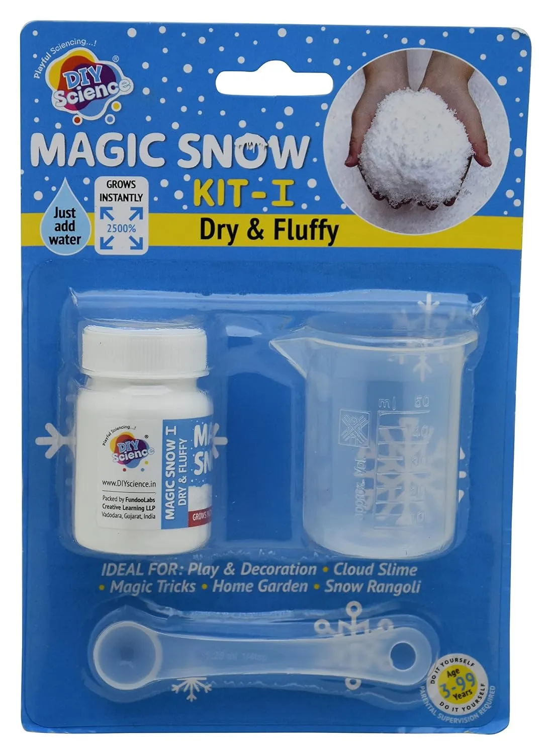 Dry & Fluffy Magic Snow Kit (1pc)