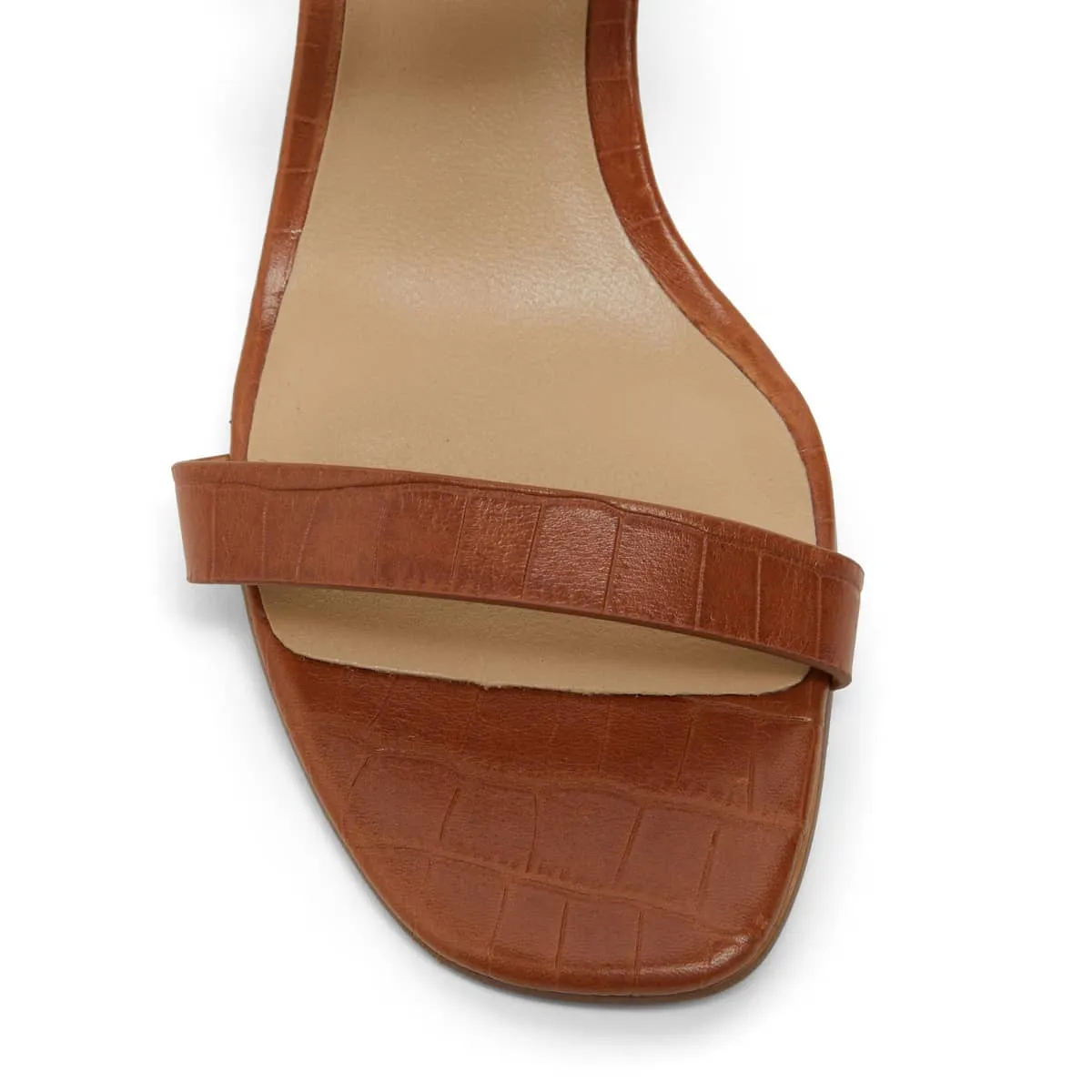 Eva Heel in Tan Leather