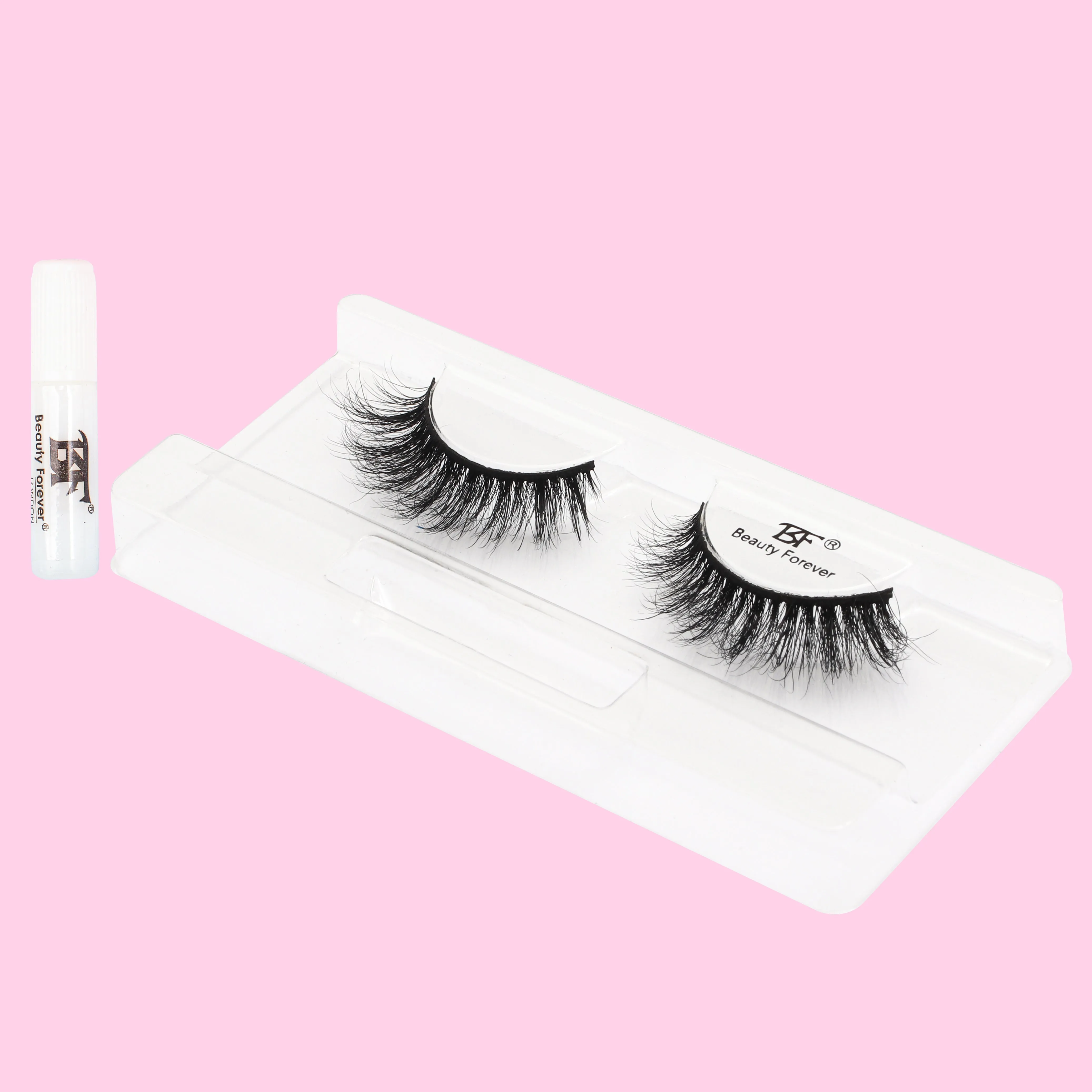 Faux Mink 3D Eyelashes No. 117 Melany (For full and defined glance)