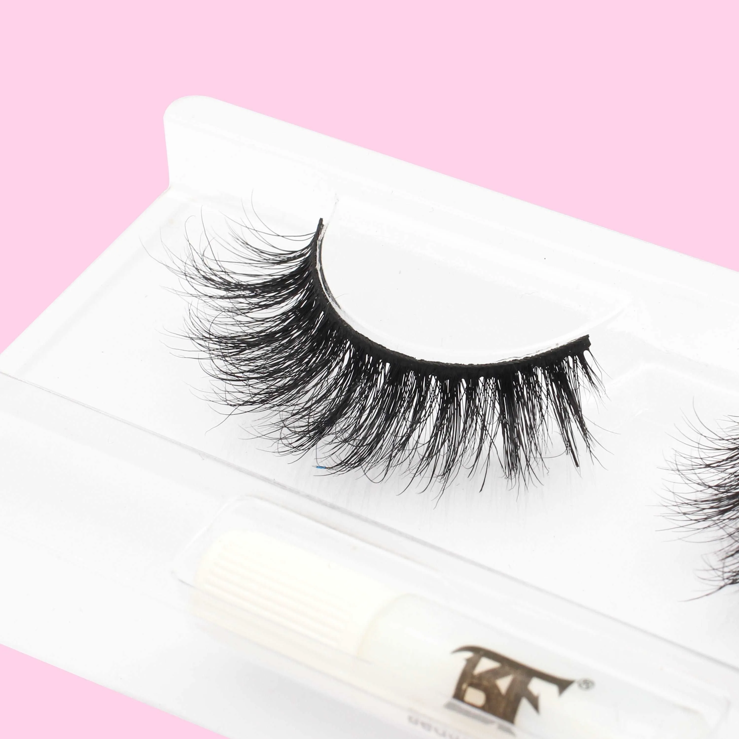 Faux Mink 3D Eyelashes No. 117 Melany (For full and defined glance)