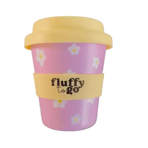 Fluffy to go Classic Daisy hot chocolate 8oz 240ml