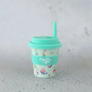 Fluffy to go Mysical mermaid 8oz 240ml hot chocolate cup