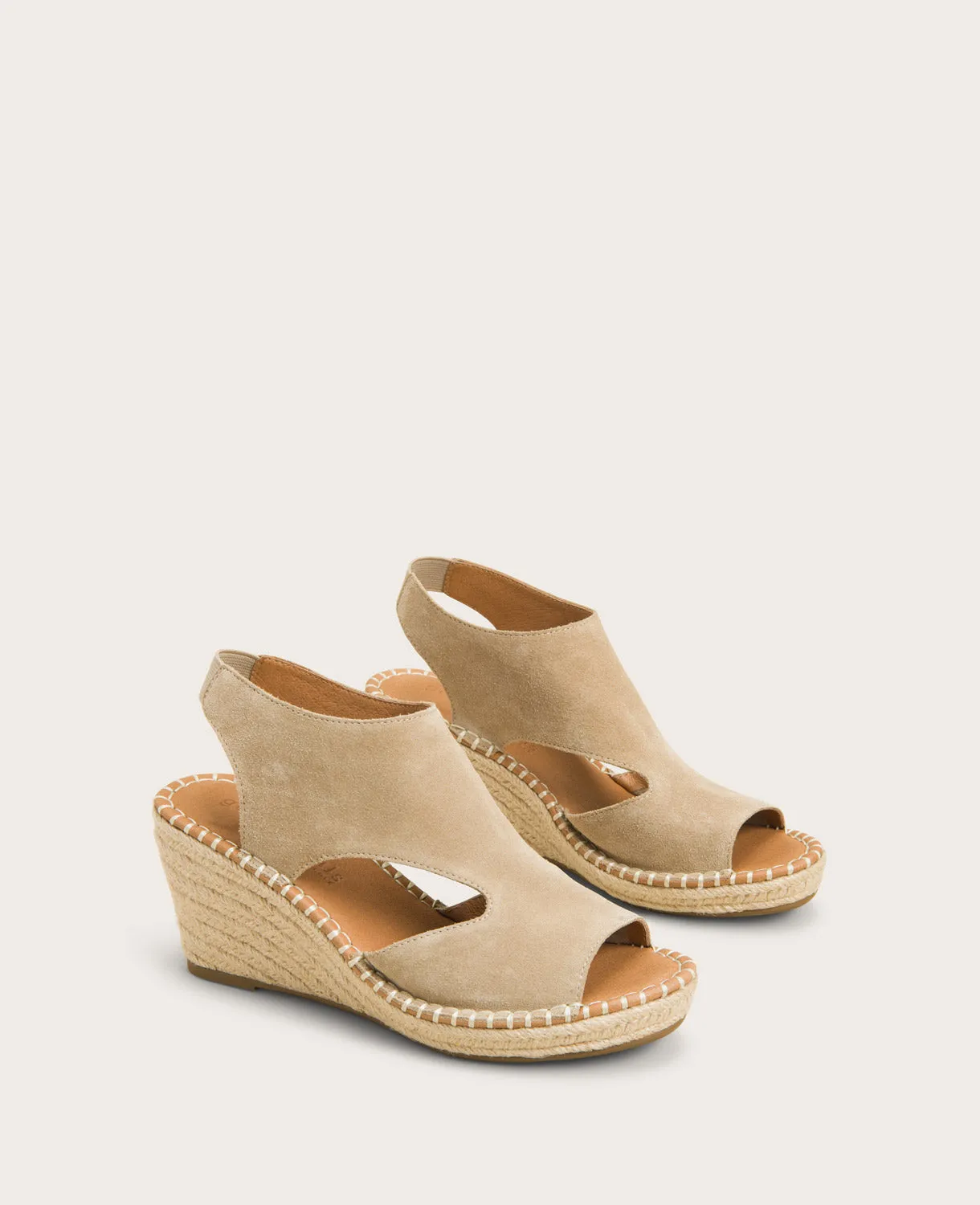 GENTLE SOULS - Cody Suede Espadrille Wedge