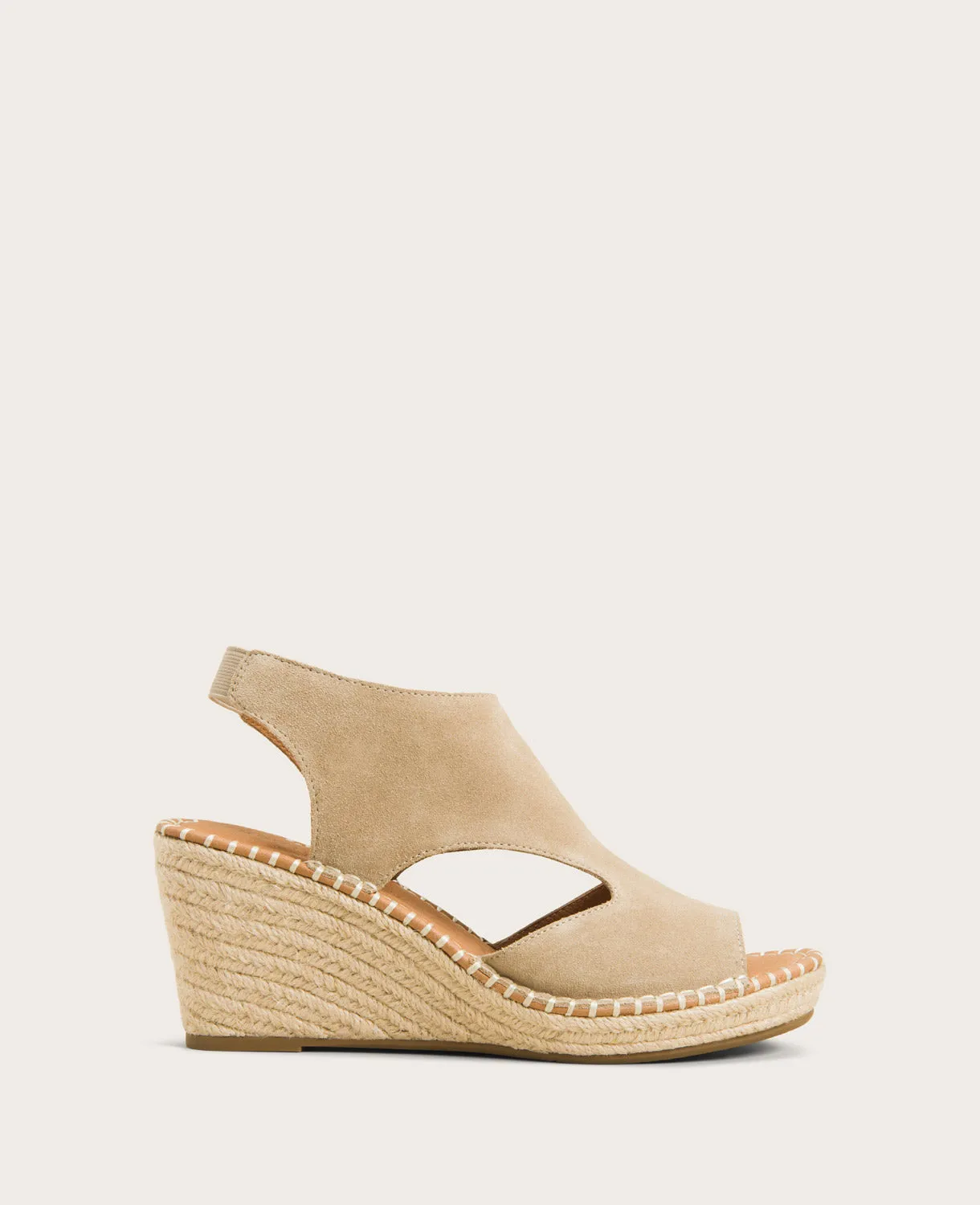 GENTLE SOULS - Cody Suede Espadrille Wedge