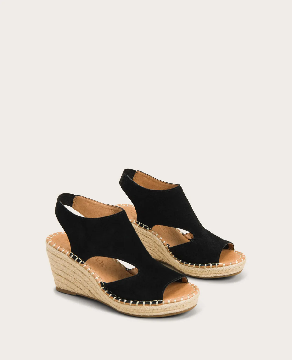 GENTLE SOULS - Cody Suede Esparille Wedge