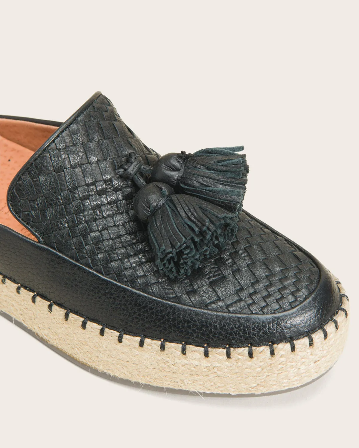 GENTLE SOULS - Rory Loafer Espadrille Mule