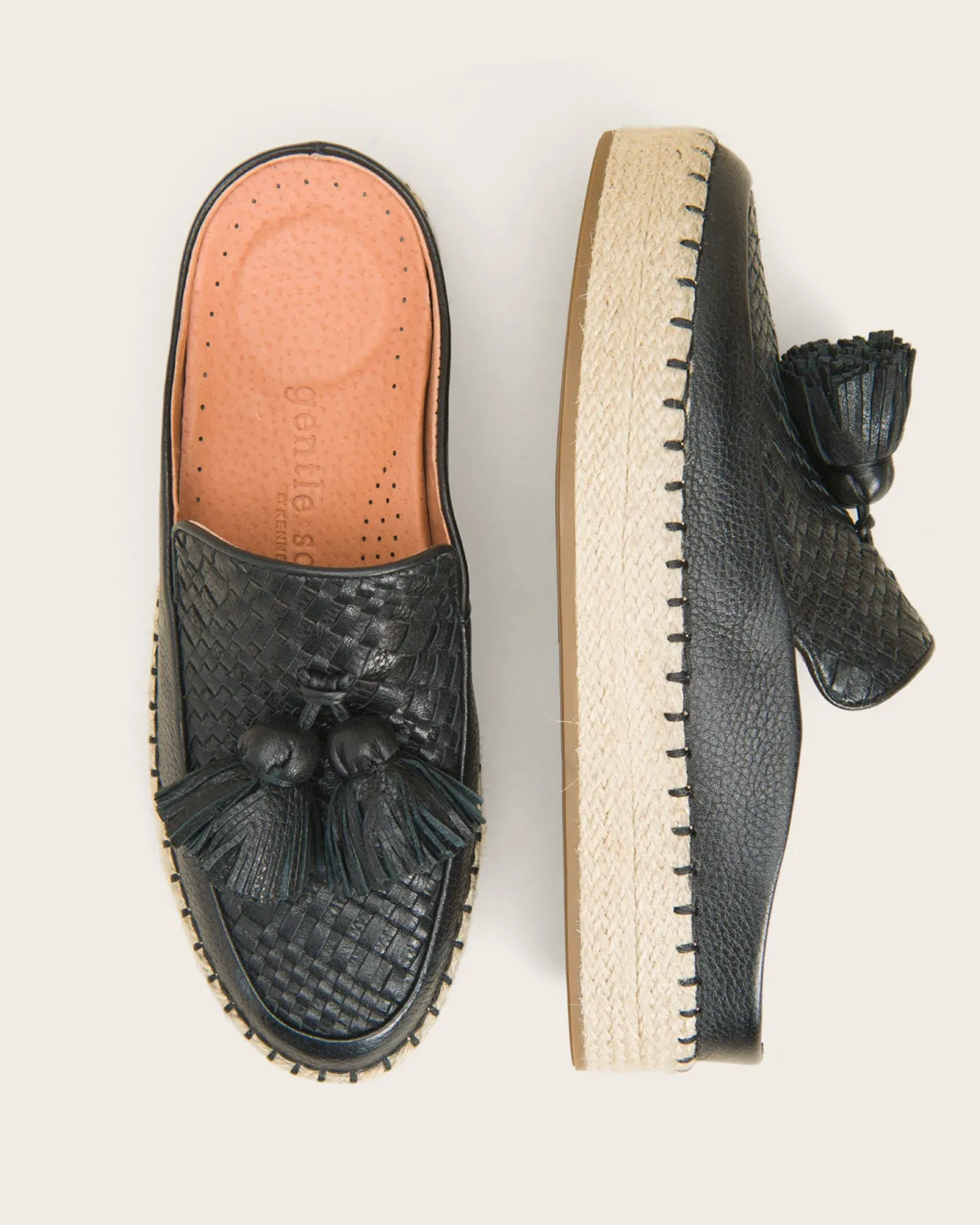 GENTLE SOULS - Rory Loafer Espadrille Mule