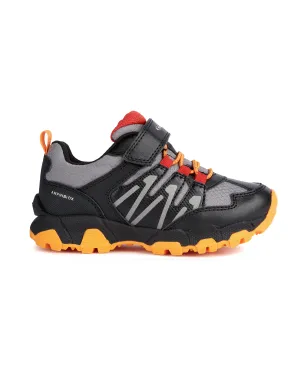 Geox Magnetar Black Orange