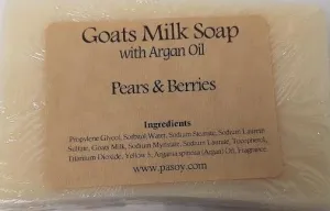 Goats Milk Bar Soap - Pears & Berries - 9560