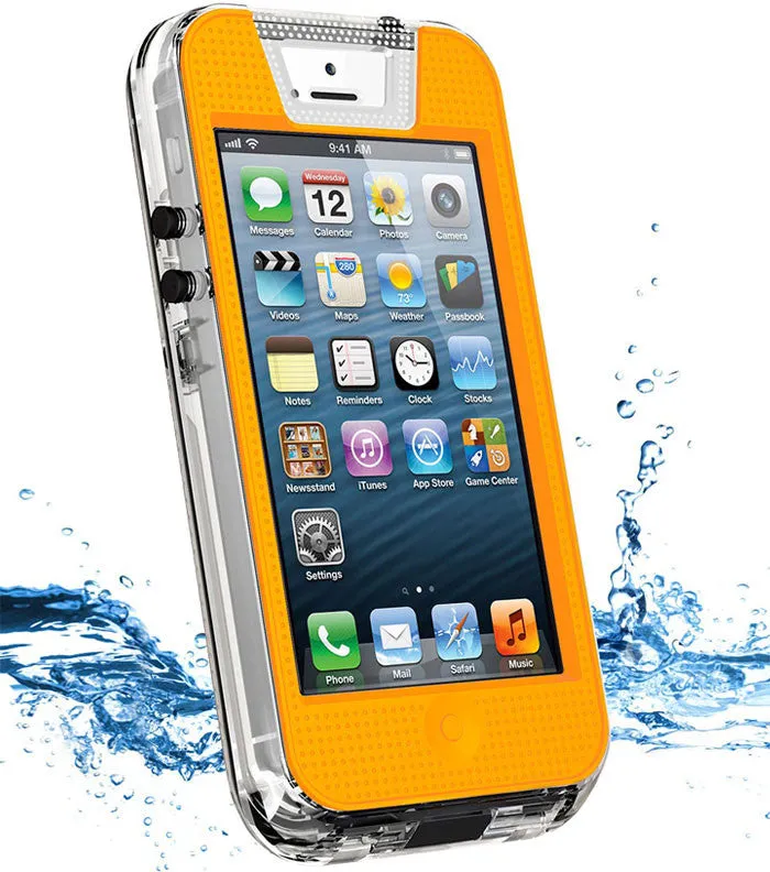 iPhone 5/5S Waterproof Case - Orange