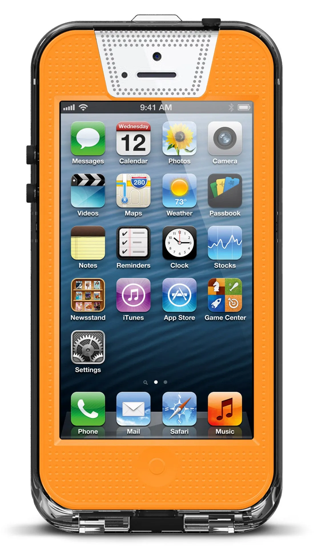 iPhone 5/5S Waterproof Case - Orange