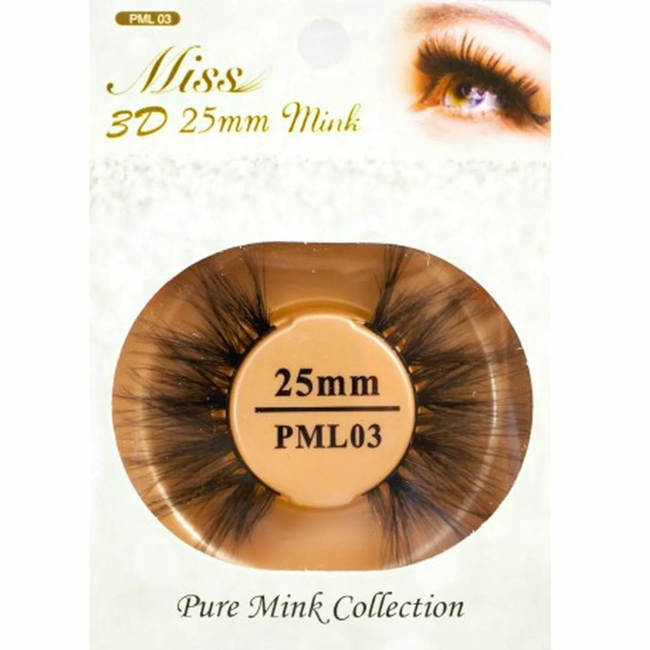 Miss Lash: 3D 25mm Mink Lash