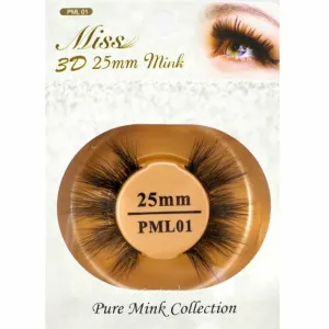 Miss Lash: 3D 25mm Mink Lash