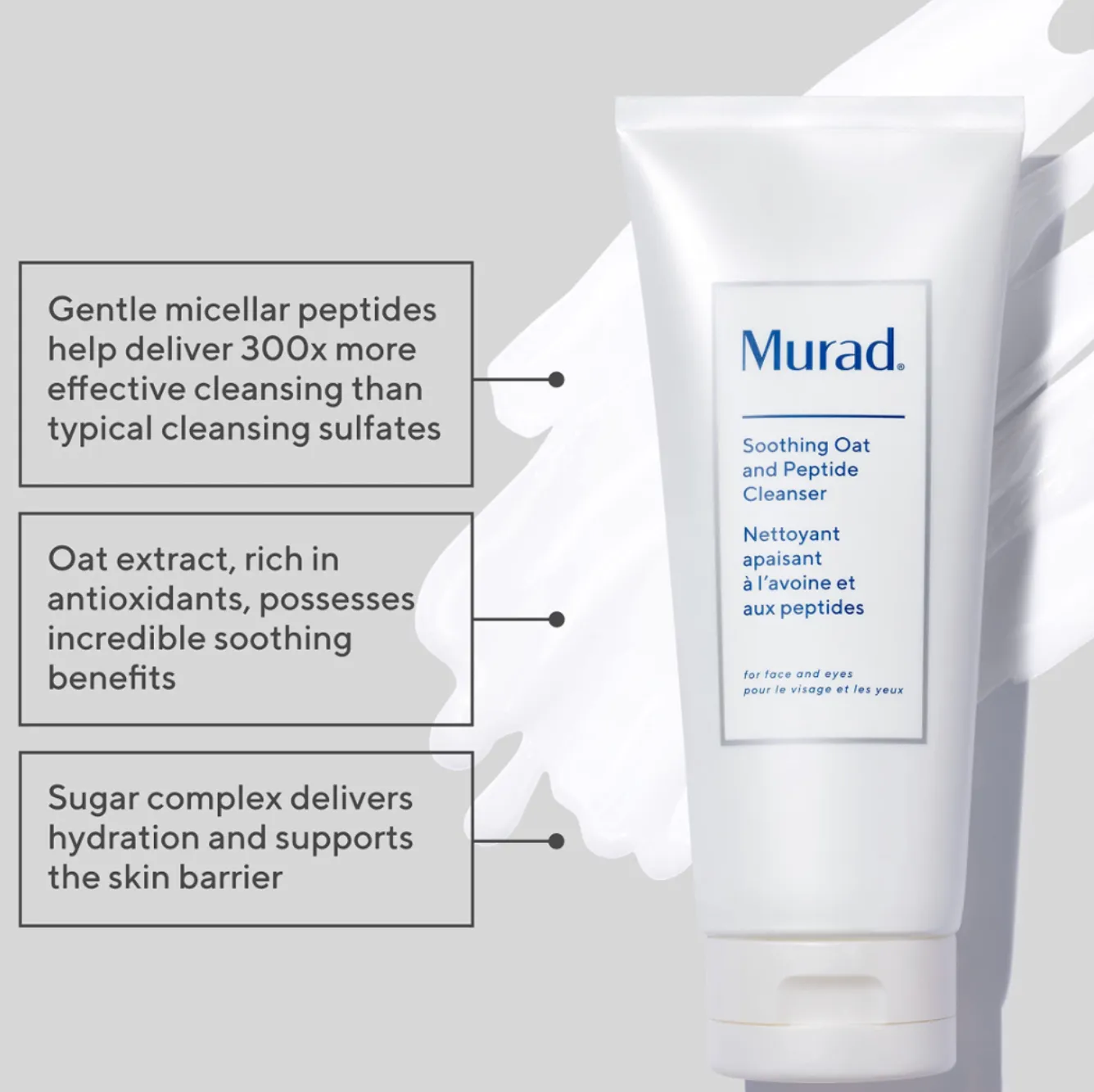 Murad Soothing Oat and Peptide Cleanser