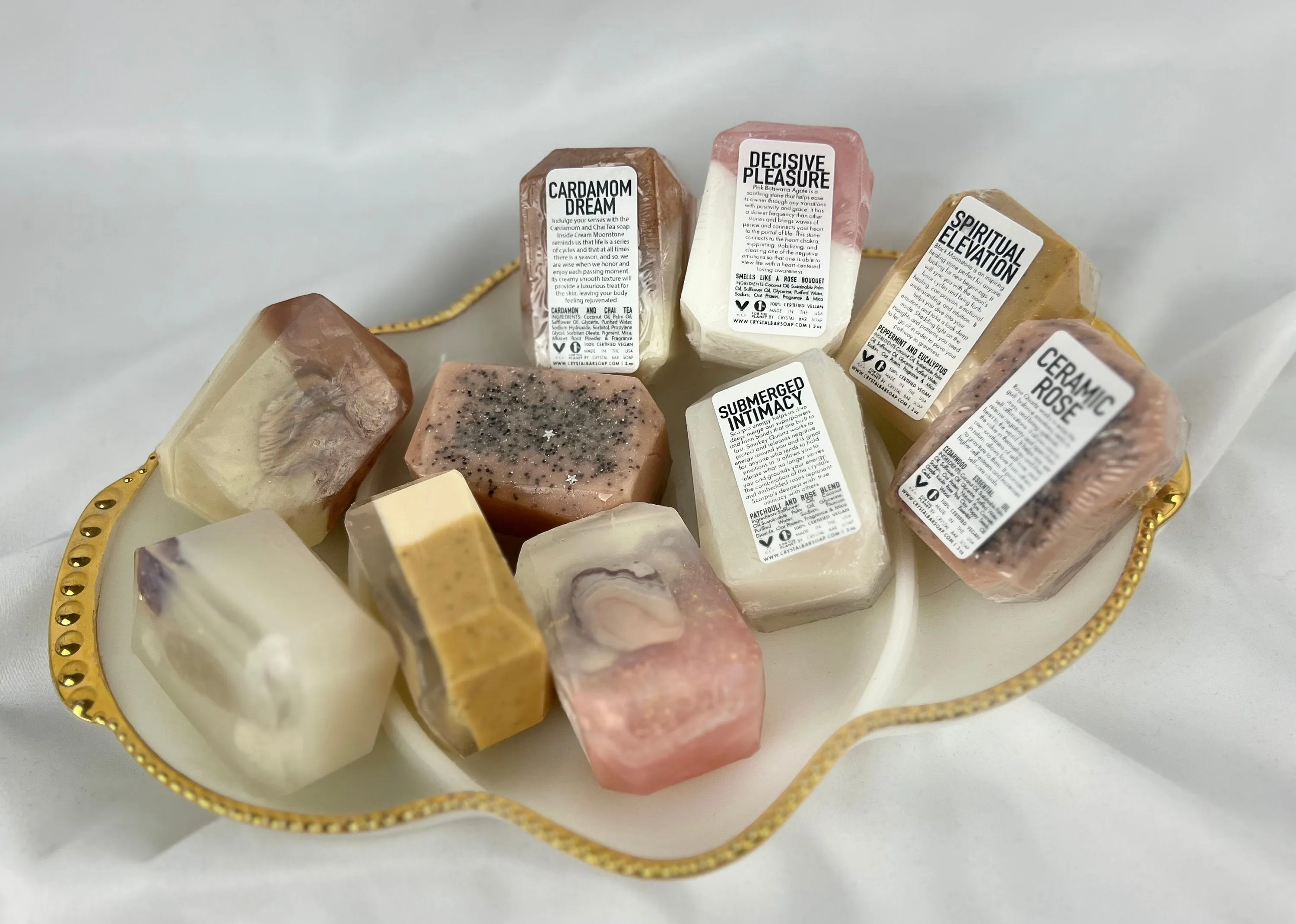 Nighttime Detox Crystal Infused Bar Soap