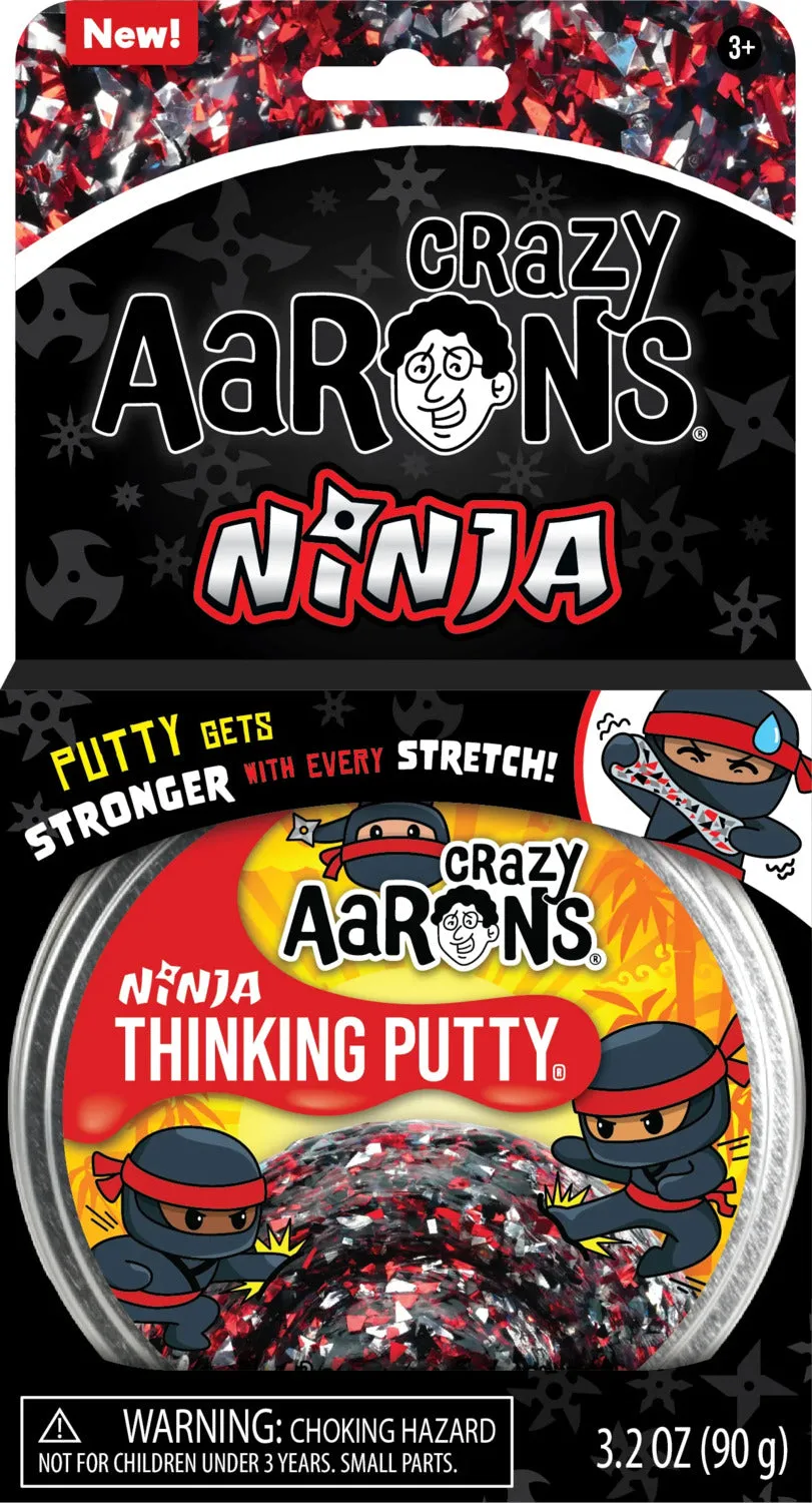 Ninja 4" Thinking Putty Tin