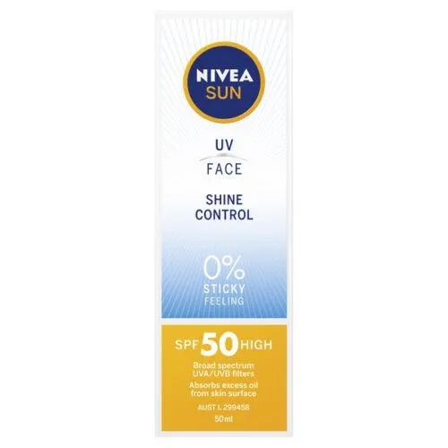 Nivea Sun UV Face Shine Control SPF 50 50ml