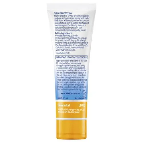 Nivea Sun UV Face Shine Control SPF 50 50ml