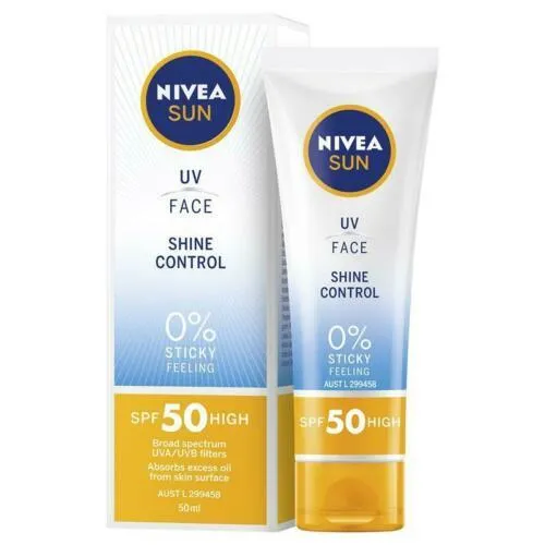 Nivea Sun UV Face Shine Control SPF 50 50ml