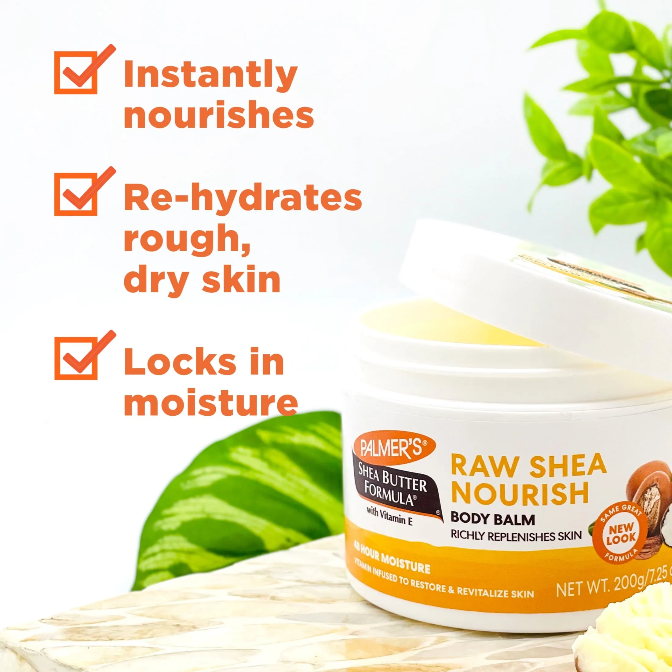 Palmer's Shea Butter Formula Raw Shea Nourishing Body Balm, 7.25 oz.