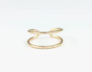 Parallel Cuff Ring