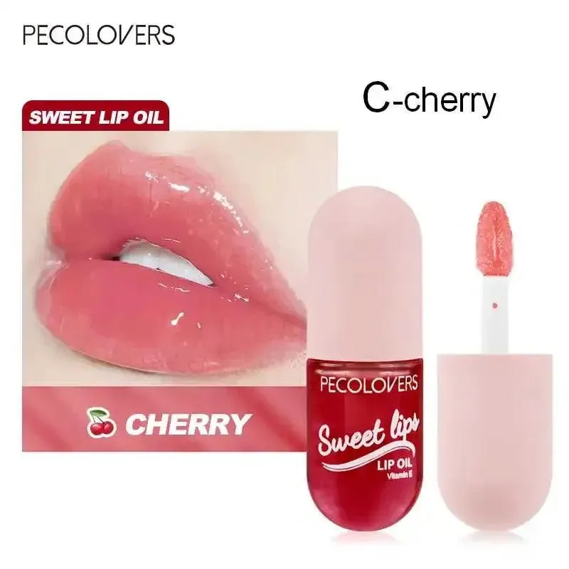 Peachy Lip Gloss: Hydrating Oil for Soft, Long-Lasting Lips