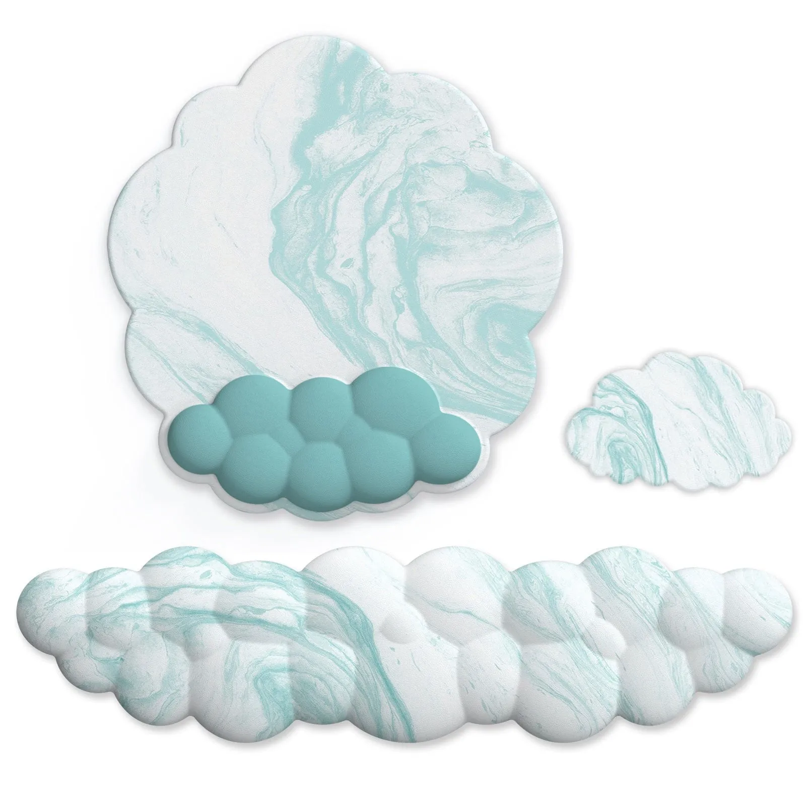 Puffy Cloud Pastel Wrist Rest