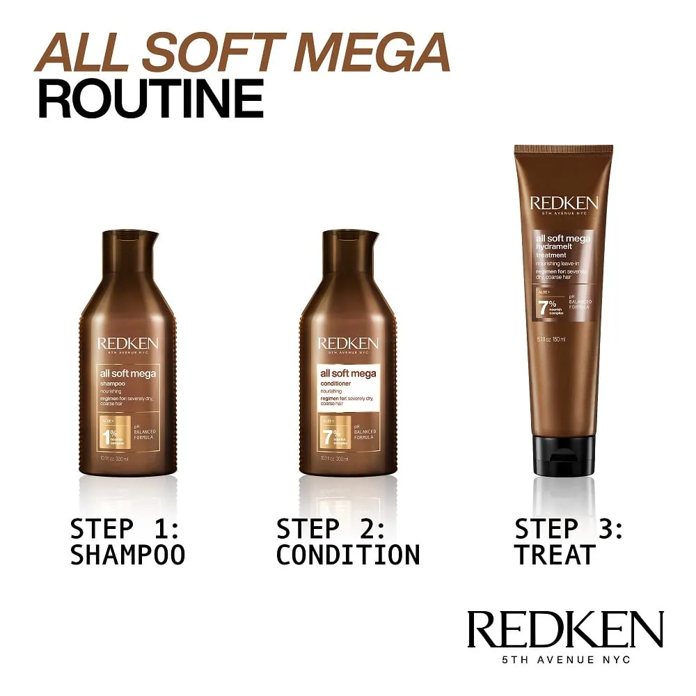 Redken All Soft Mega Curl Shampoo 300ml